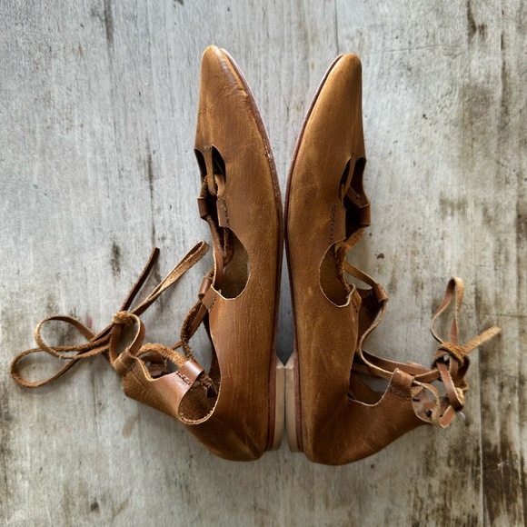 Free People Maelyn Cradle Ballet Flats size 38 - Picture 4 of 8